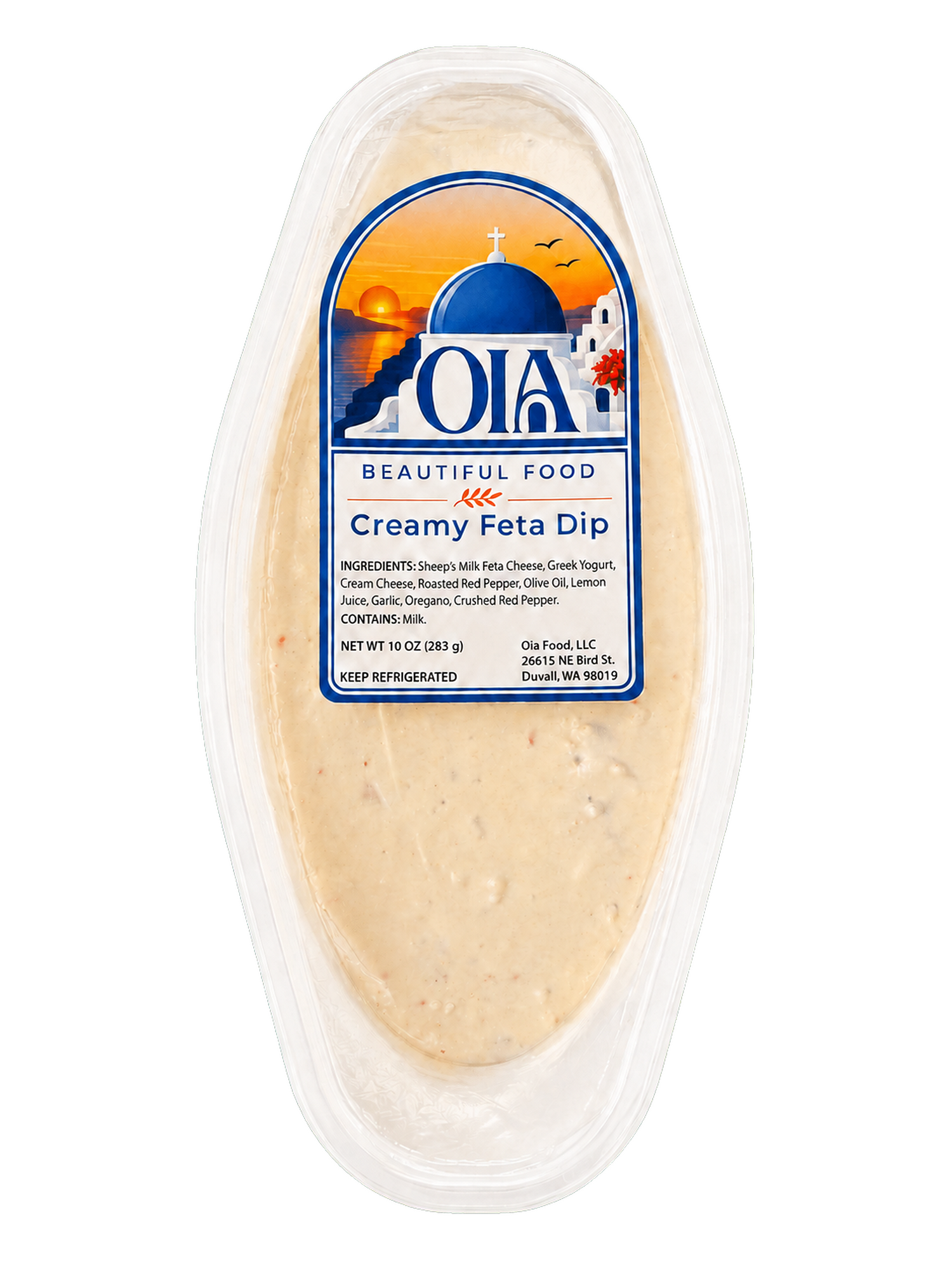 Oia Beautiful Food Creamy Feta Dip